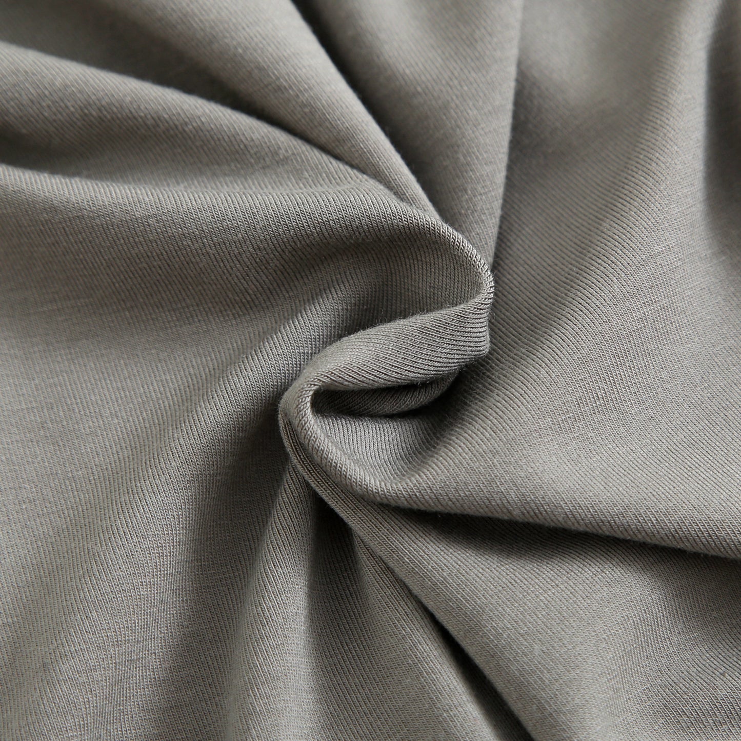 Forest Green Bamboo Swaddle Blanket Close Up