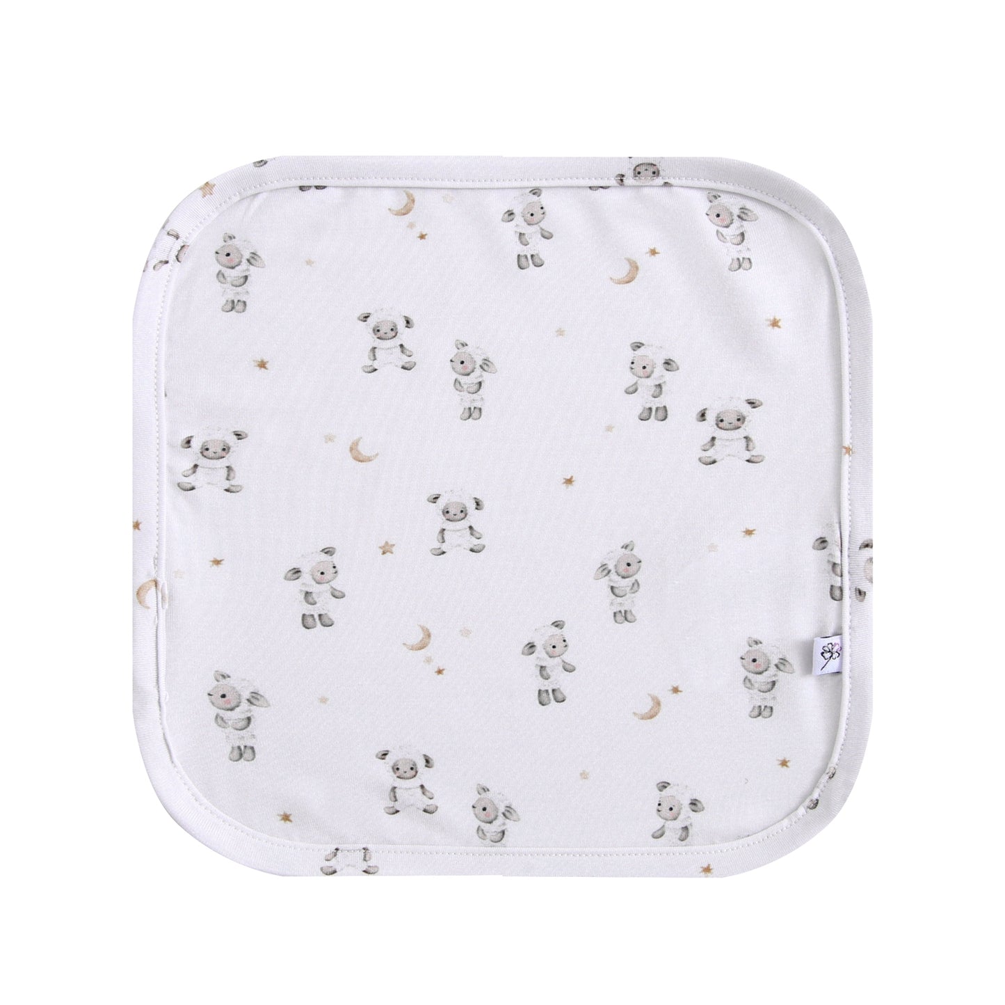 Little Lamb Bamboo Baby Washcloths