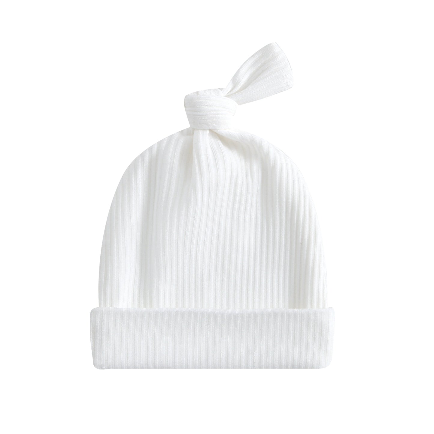 Snow Ribbed Baby Beanie Hat