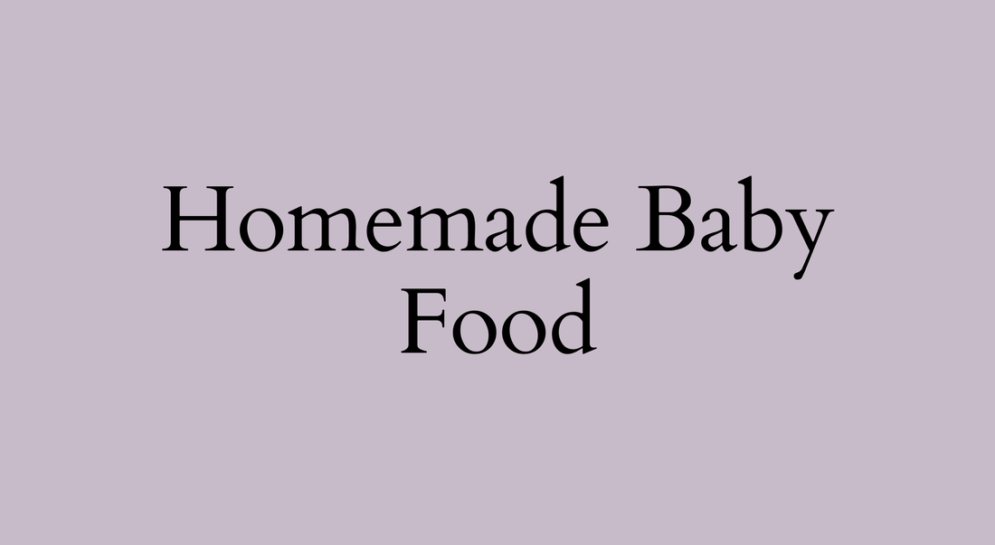 How to Make Baby Food At Home