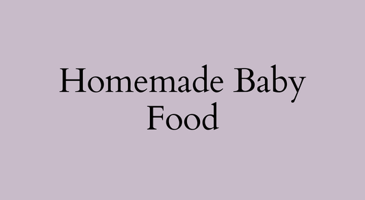How to Make Baby Food At Home
