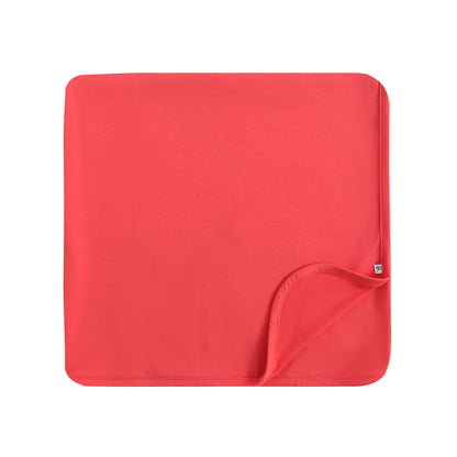 Berry Red Preemie Swaddle Blanket