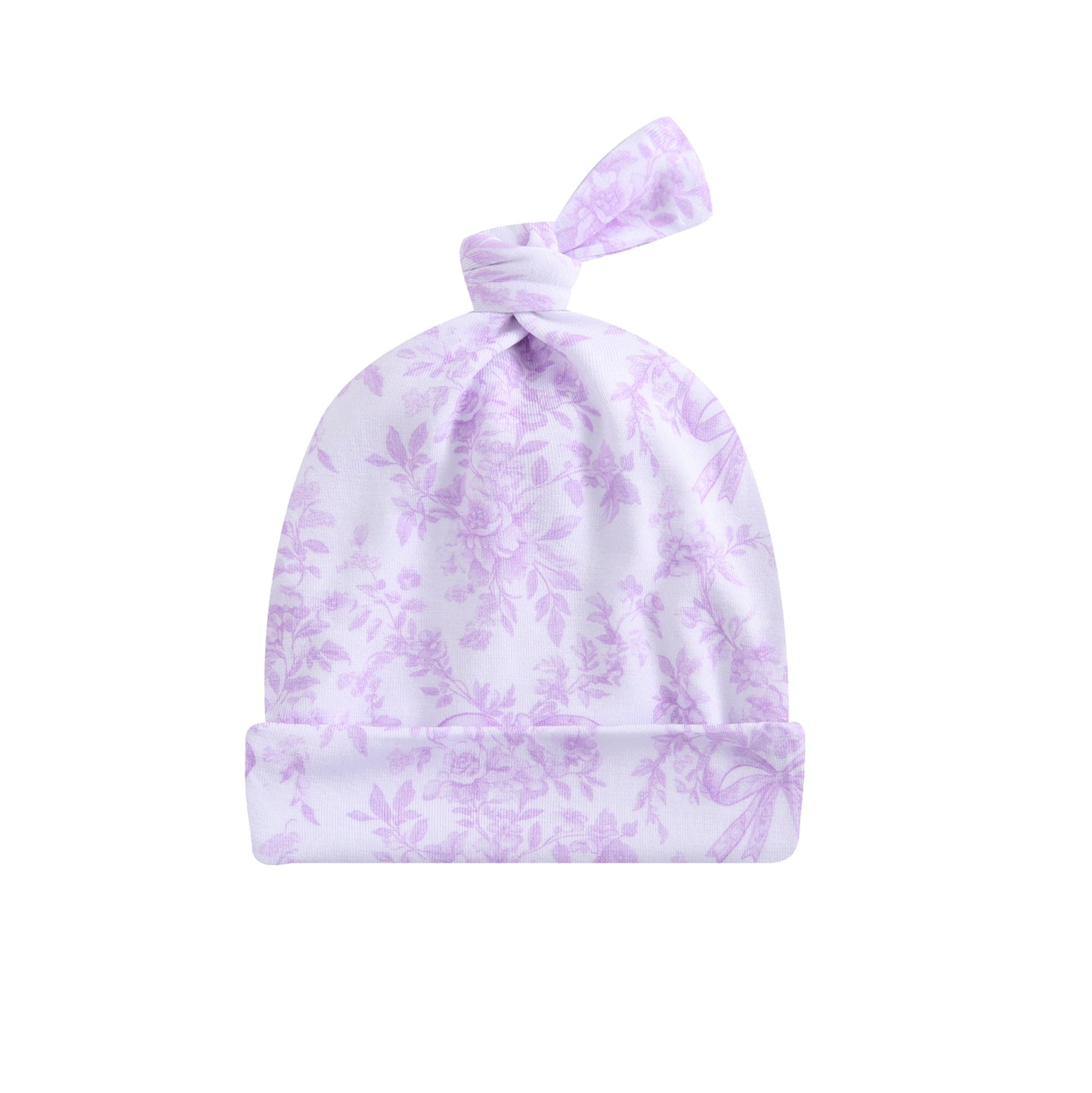 Bows & Blooms Baby Beanie Hat