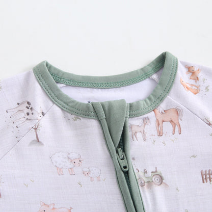 Hay, Little One Zippered Baby Romper