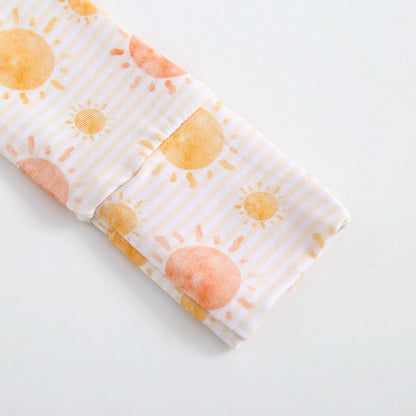 Brighter Days Zippered Baby Romper