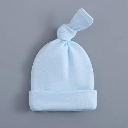 Light Blue Bereavement Gown & Hat Set