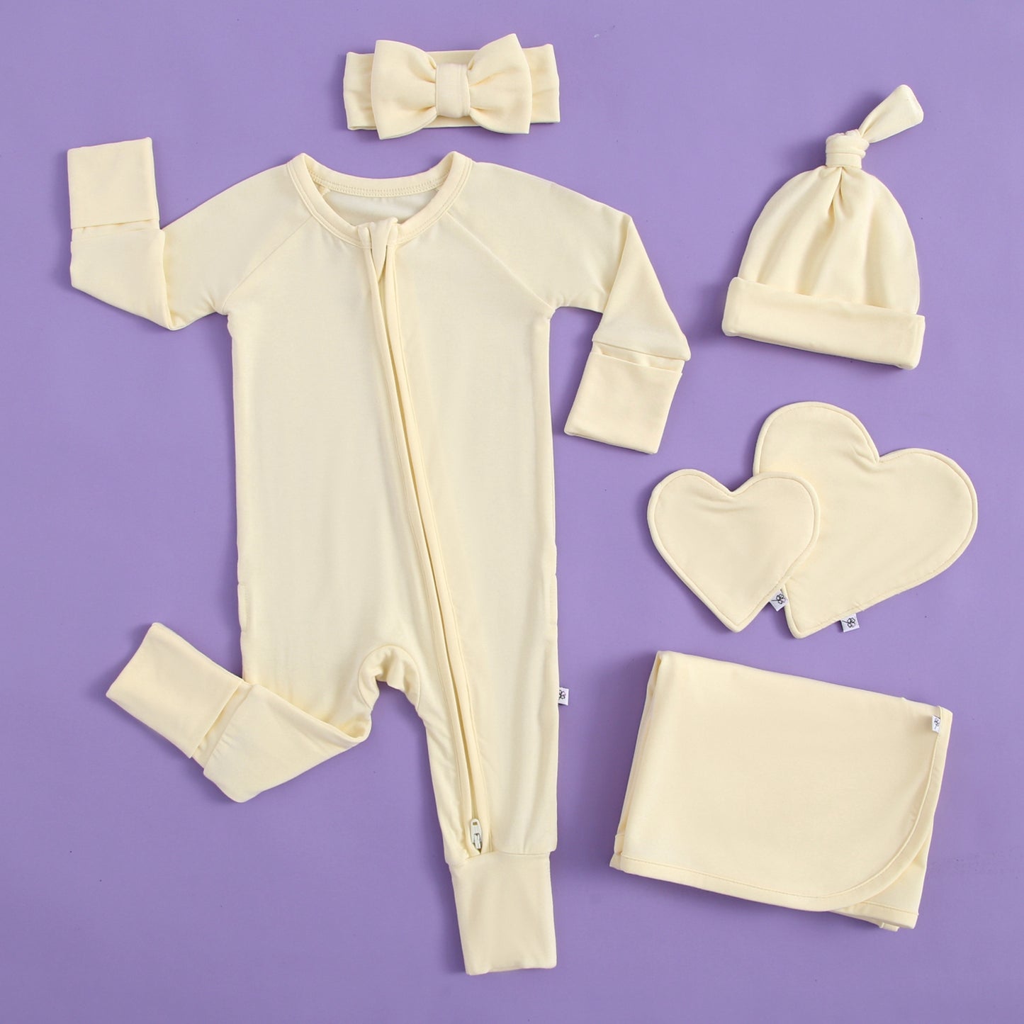 Sunshine Zippered Baby Romper