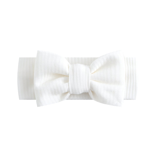 Snow Ribbed Baby Headband