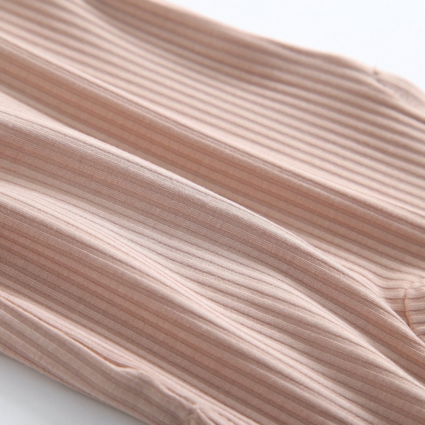 Maple Ribbed Zippered Baby Romper