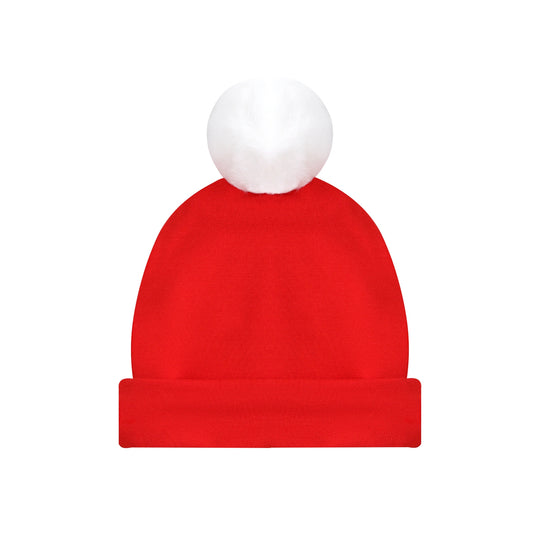 First Sweet Christmas Santa Beanie Hat