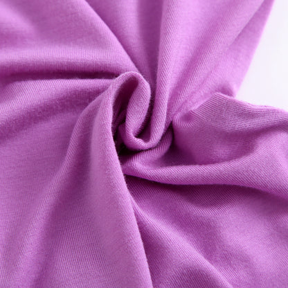 Luxie Lavender Bamboo Swaddle Blanket Close Up