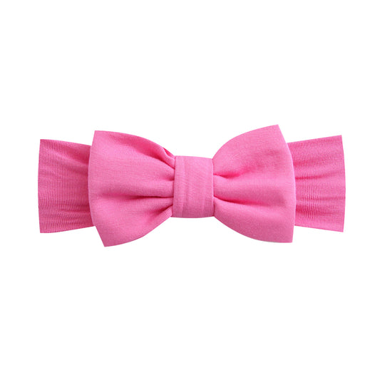 Pink Baby Headband with Bow