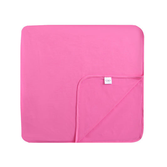 Perfectly Pink Bamboo Swaddle Blanket