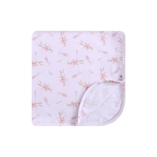 Bunny Tutu Swaddle Blanket