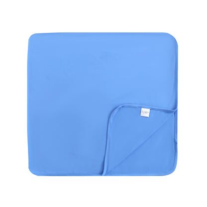 Pure Blue Bamboo Swaddle Blanket